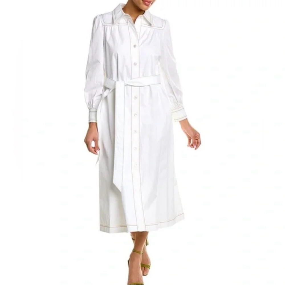 Tory Burch dress, size 6, white Color, 100% cotton